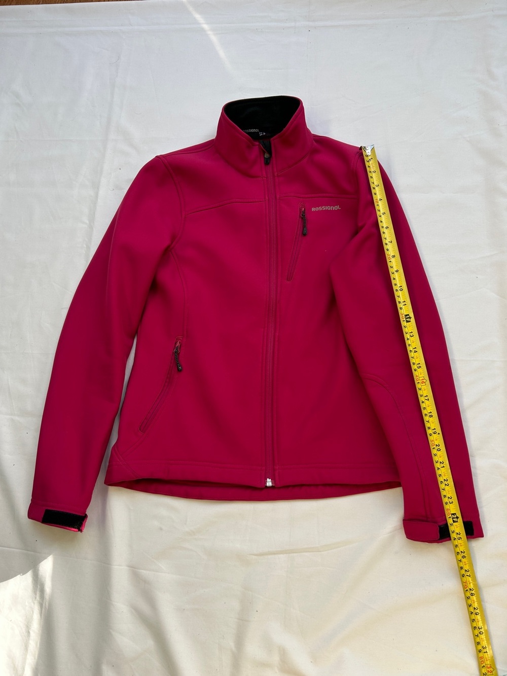 Women's Deep Pink Softshell Jacket - Picture 2 of 6